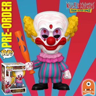 Funko POP! Frank 1623 Killer Klowns From Outer Space Pre-Order