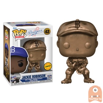 Funko POP! Sports Legends Chase Jackie Robinson 42 Dodgers MLB