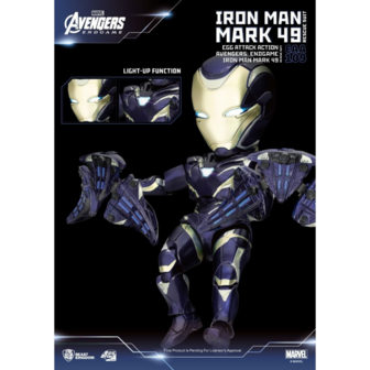 Beast Kingdom EGG Attack Action EAA-109 Avengers:Endgame Iron Man Mark 49 Rescue Suit