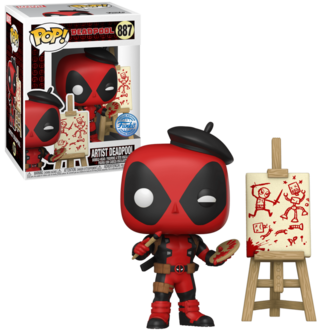 Funko POP! Marvel Deadpool Artist 887 Exclusive 