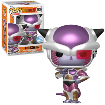 Funko POP! Animation Frieza 1st Form Metallic 1370 Dragonball Z Exclusive