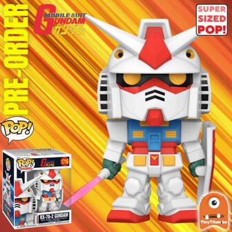 Funko POP! RX-78-2 Gundam 6 INCH 1716 MS Gundam Pre-Order