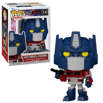 Funko POP! Optimus prime 131 Transformers G1 Retro