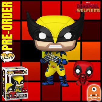 Funko POP! Wolverine w/ Babypool 1403 Deadpool &amp; Wolverine Pre-Order