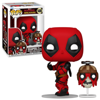 Funko POP! Deadpool w/ Headpool 1400 Deadpool &amp; Wolverine Pre-Order