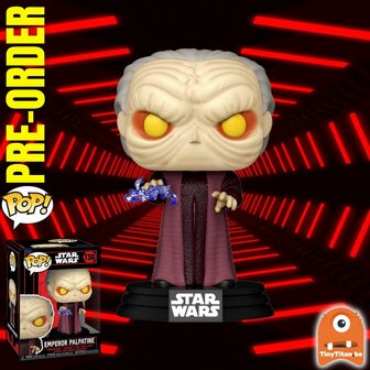 Funko POP! Emperor Palpatine 738 The Darkside Star Wars Pre-Order