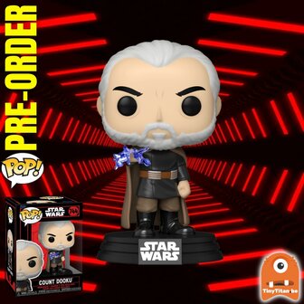 Funko POP! Count Dooku 744 The Darkside Star Wars Pre-Order