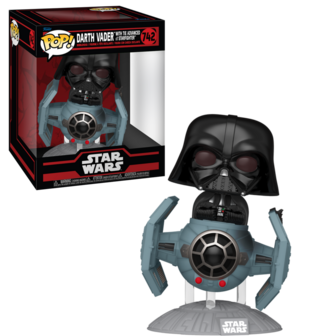 Funko POP! DLX Tie Advanced w/ Darth Vader 742 The Darkside Star Wars Pre-Order