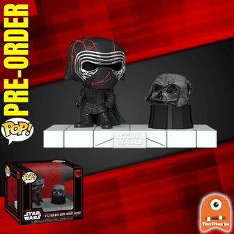 Funko POP! DLX Kylo Ren Moment 739 The Darkside Star Wars Pre-Order