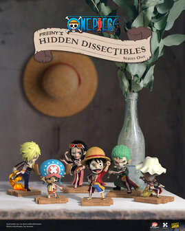 MIGHTY JAXX -FREENY&#039;S HIDDEN DISSECTIBLES: ONE PIECE SERIES 01 - BlindBox