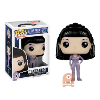 Funko POP! Television Deanna Troi 193 Star Trek the Next Generation - Vaulted