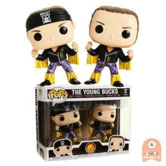 Funko POP! Sports The Young Bucks Yellow/Purple 2-Pack Excl.