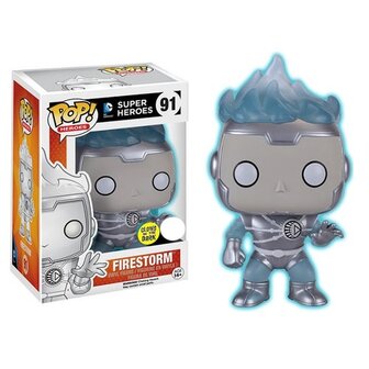 Funko POP! Heroes Firestorm 91 (White Lantern) (GITD) DC Comics Super Heroes_