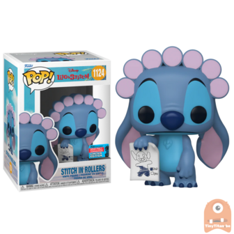 Funko POP! Disney Stitch in Rollers W/ Drawing NYCC 2021 Virtual Con Fall Convention Exclusive LE 