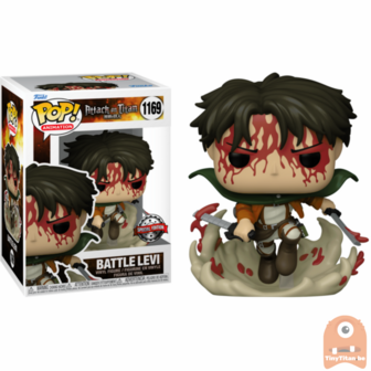 Funko POP! Animation Battle Levi 1169 Attack on Titan Exclusive 