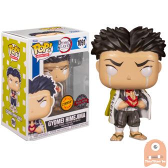 Funko POP! Animation Gyomei Himejima CHASE 1091 Demon Slayer Exclusive 