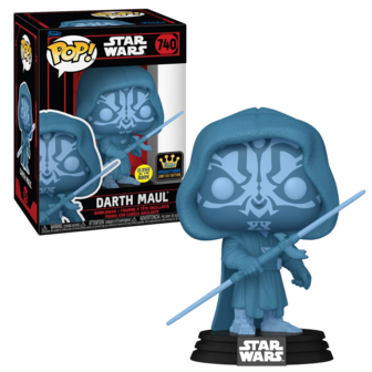 Funko POP! Darkside Darth Maul Holo Glow in the Dark 740 Star Wars Exclusive Pre-order