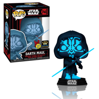 Funko POP! Darkside Darth Maul Holo Glow in the Dark 740 Star Wars Exclusive Pre-order