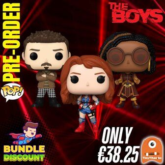 Funko POP! Super Discount Bundle of 3 The Boys Pre-Order