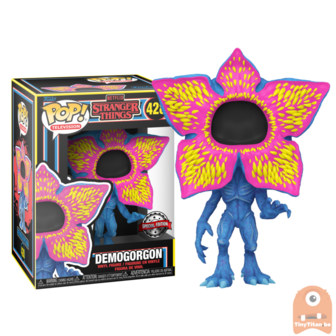 Funko POP! TV Demogorgon BlackLight 428 Stranger Things Exclusive 