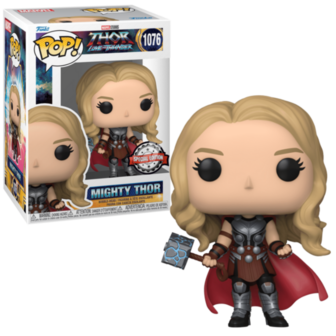 Funko POP! Marvel Mighty Thor 1076 Thor Love and Thunder A Exclusive 