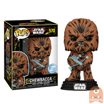 Funko POP! Star Wars Retro Chewbacca 570 Exclusive