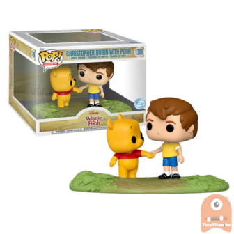 Funko POP! Disney Christopher Robin with Winnie The Pooh 1306 Movie Moment Exclusive