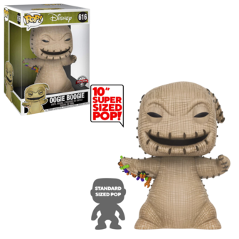 Funko POP! Disney Oogie Boogie 10 INCH 616 The Nightmare Before Christmas Exclusive