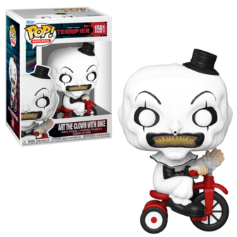 Funko POP! Art the clown w/ bike 1591 Terrifier Pre-Order