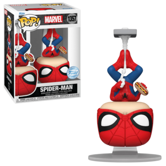 Funko POP! Marvel Spider-man w/ Hot Dog 1357 Marvel Exclusive