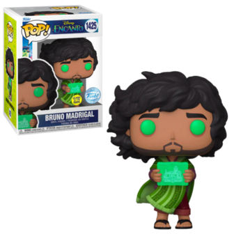 Funko POP! Disney Bruno Madrigal w/ prophecy GITD 1425 Encanto Exclusive