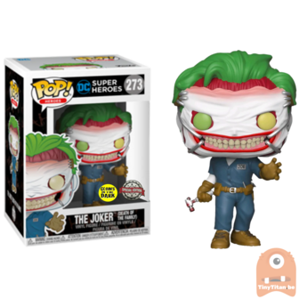 Funko POP! Heroes The Joker Death of The Family GITD 273 DC Exclusive 