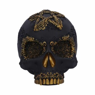 Nemesis Now - Divine Demise Black and Gold Skull 15.5cm