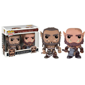 Funko POP! Movies Durotan &amp; Orgrim 2-Pack Warcraft - (8/10)