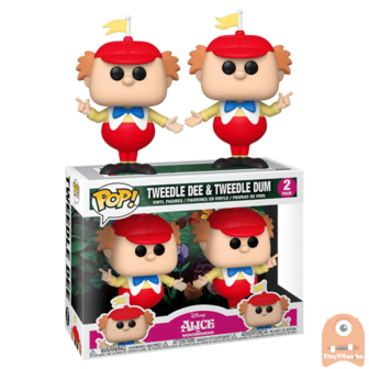 Funko POP! Disney 2-pack Tweedle Dee &amp; Dum  - ALice In Wonderland