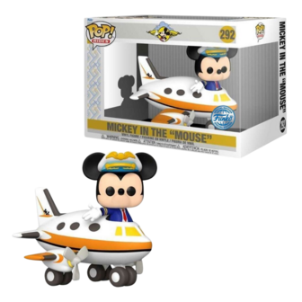 Funko POP! Disney Rides Mickey in the Mouse Plane 292 D23 Exclusive