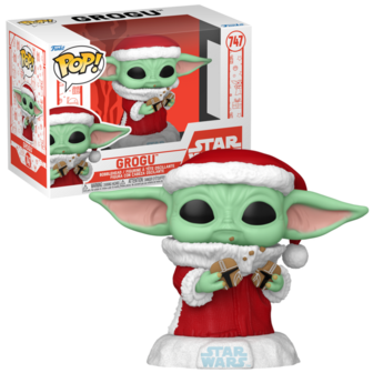 Funko POP! Grogu Santa 747 Holiday 24 Star Wars Pre-Order