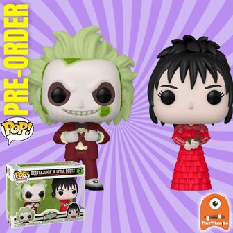 Funko POP! beetlejuice &amp; Lydia 2-pack Beetlejuice 2 Pre-Order