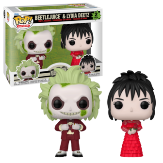 Funko POP! beetlejuice &amp; Lydia 2-pack Beetlejuice 2 Pre-Order