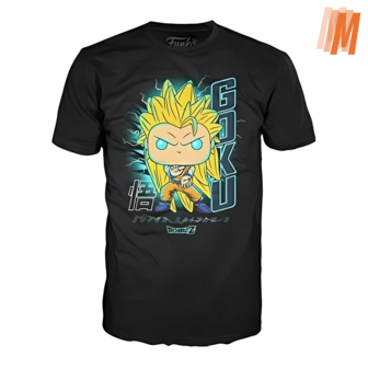 Funko T-Shirt Dragon Ball Z - Super Saiyan 3 Goku - Size Medium