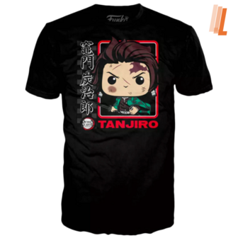 Funko T-Shirt Demon Slayer - Tanjiro Kamado - Size Large