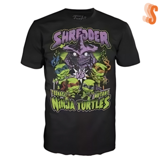 Funko T-Shirt Teenage Mutant Ninja Turtles II: The Secret of the Ooze (1991) - Shredder - Size Small