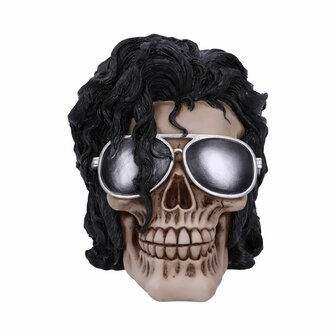 Nemesis Now - Bad Michael Jackson King of Pop Inspired Skull 16.5cm