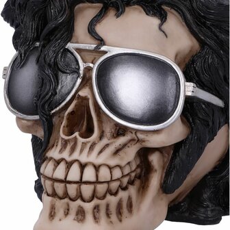 Nemesis Now - Bad Michael Jackson King of Pop Inspired Skull 16.5cm