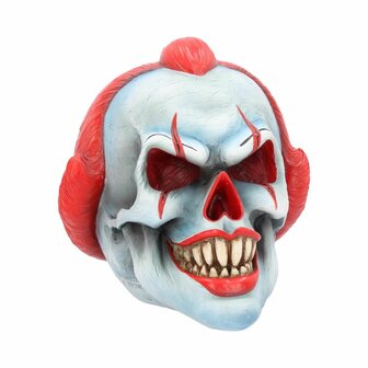 Nemesis Now - Play Time Skull Ornament Scary Horror Clown Head 18.0cm