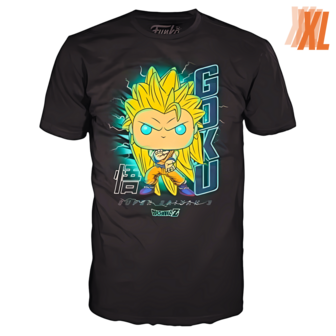 Funko T-Shirt Dragon Ball Z - Super Saiyan 3 Goku - Size X-Large