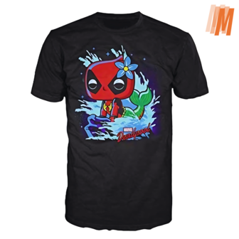 Funko T-Shirt Deadpool - Mermaid - Size Medium