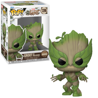 Funko POP! Wolverine Groot 1396 We Are Groot Marvel