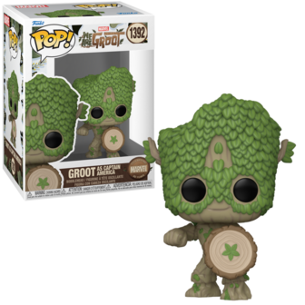 Funko POP! Captain America Groot 1392 We Are Groot Marvel