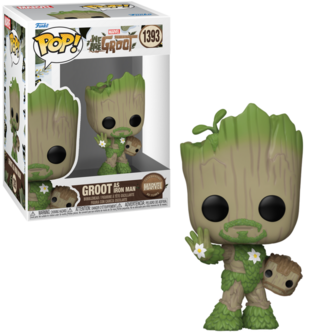 Funko POP! iron Man Groot 1393 We Are Groot Marvel